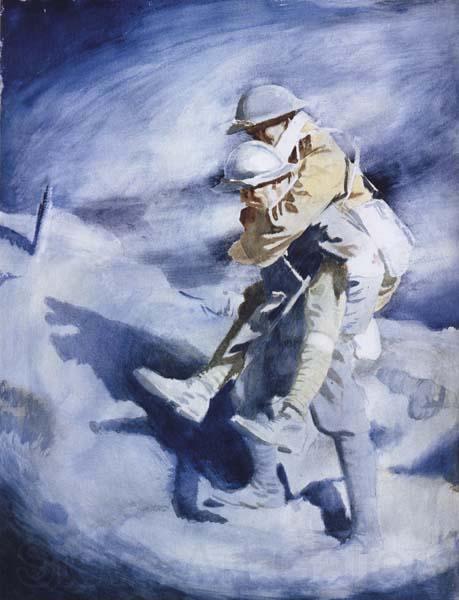 Sir William Orpen Poilu and Tommy